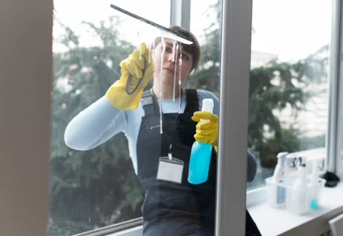 Nettoyage de vitres intérieures et extérieures à Pluneret
